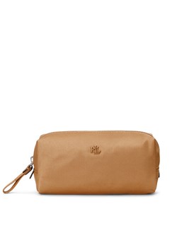 Kosmetyczka LAUREN RALPH LAUREN 432970160 Brązowy ze sklepu eobuwie.pl w kategorii Kosmetyczki - zdjęcie 182027348