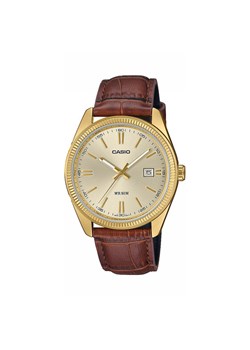 Zegarek Casio Timeless Collection MTP-1302PGL-9AVEF Brązowy ze sklepu eobuwie.pl w kategorii Zegarki - zdjęcie 182027368