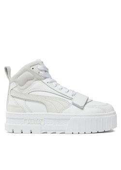 Sneakersy Puma Mayze Mid PRM Wns 393083 02 Biały ze sklepu eobuwie.pl w kategorii Buty sportowe damskie - zdjęcie 182027519