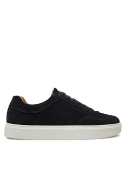 Sneakersy Calvin Klein Lace Up Suede HM0HM01792 Czarny ze sklepu eobuwie.pl w kategorii Buty sportowe męskie - zdjęcie 182027667