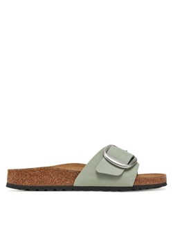 Klapki Birkenstock Madrid Big Buckle 1029293 Zielony ze sklepu eobuwie.pl w kategorii Klapki damskie - zdjęcie 182027819