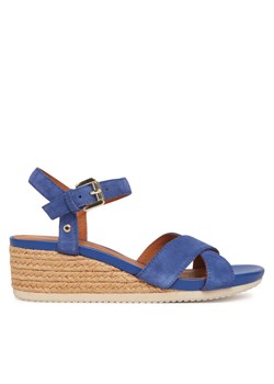 Espadryle Geox D Ischia Corda D55HHB 00020 C4028 Niebieski ze sklepu eobuwie.pl w kategorii Espadryle damskie - zdjęcie 182027837