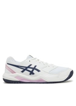 Buty do tenisa Asics Gel-Dedicate 8 1042A237 Biały ze sklepu eobuwie.pl w kategorii Buty sportowe damskie - zdjęcie 182027838