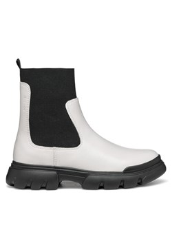 Kozaki Geox J Junette Girl J46HVC 0BCNH C1M9B M Écru ze sklepu eobuwie.pl w kategorii Buty zimowe dziecięce - zdjęcie 182028027