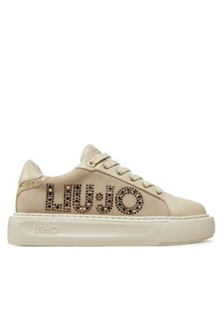 Sneakersy Liu Jo Kylie 22 BF4061 PX230 Beżowy ze sklepu eobuwie.pl w kategorii Buty sportowe damskie - zdjęcie 182028038