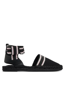 Espadryle Armani Exchange XDS006 XV923 00002 Czarny ze sklepu eobuwie.pl w kategorii Espadryle damskie - zdjęcie 182028046