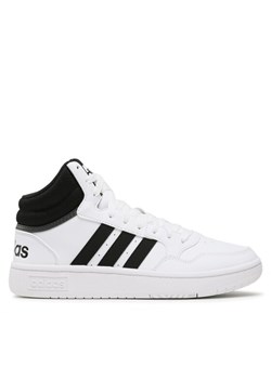 Sneakersy adidas Hoops 3.0 Mid Classic Vintage Shoes GW3019 Biały ze sklepu eobuwie.pl w kategorii Buty sportowe męskie - zdjęcie 182028248