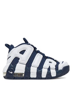 Sneakersy Nike Air More Uptempo (PS) FV5372 100 Granatowy ze sklepu eobuwie.pl w kategorii Buty sportowe dziecięce - zdjęcie 182028317
