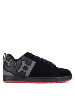 Sneakersy DC COURT GRAFFIK SQ ADYS100442-BYR Czarny ze sklepu eobuwie.pl w kategorii Buty sportowe męskie - zdjęcie 182028469