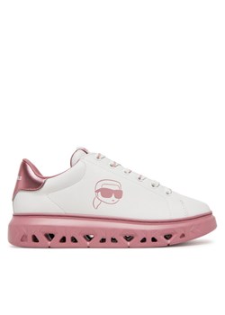 Sneakersy KARL LAGERFELD KL64525 Biały ze sklepu eobuwie.pl w kategorii Buty sportowe damskie - zdjęcie 182028479