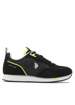 Sneakersy U.S. Polo Assn. Ethan ETHAN001 Czarny ze sklepu eobuwie.pl w kategorii Buty sportowe męskie - zdjęcie 182028559