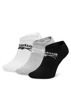 Zestaw 3 par niskich skarpet unisex Reebok R0353-SS24 (3-pack) Kolorowy ze sklepu eobuwie.pl w kategorii Skarpetki damskie - zdjęcie 182028797