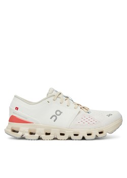 Buty do biegania On Cloud X 4 3WE30073297 Szary ze sklepu eobuwie.pl w kategorii Buty sportowe damskie - zdjęcie 182028909
