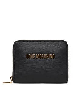 Mały Portfel Damski LOVE MOSCHINO JC5702PP1MLD0000 Czarny ze sklepu eobuwie.pl w kategorii Portfele damskie - zdjęcie 182028937