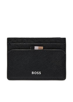 Etui na karty kredytowe Boss Zair M Card Holder 50517065 Czarny ze sklepu eobuwie.pl w kategorii Portfele męskie - zdjęcie 182029108