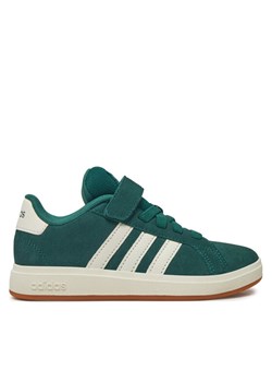 Sneakersy adidas Grand Court 00s JP5898 Zielony ze sklepu eobuwie.pl w kategorii Buty sportowe dziecięce - zdjęcie 182029225