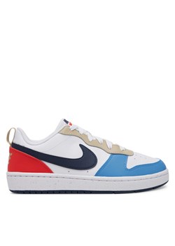 Sneakersy Nike Court Borough Low Recraft (GS) DV5456 Biały ze sklepu eobuwie.pl w kategorii Buty sportowe dziecięce - zdjęcie 182029298