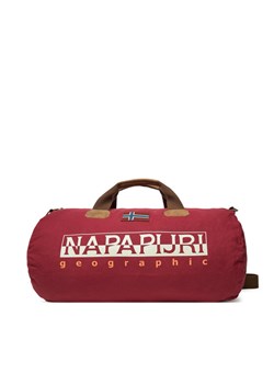 Torba Napapijri Bering Travelbag NP0A4GGMR1E1 Czerwony ze sklepu eobuwie.pl w kategorii Torby sportowe - zdjęcie 182029349