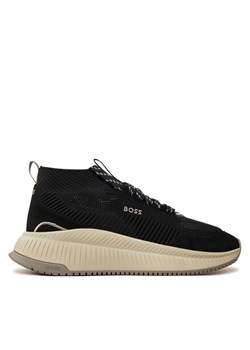 Sneakersy Boss Ttnm Evo 50523933 Czarny ze sklepu eobuwie.pl w kategorii Buty sportowe damskie - zdjęcie 182029398