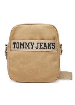 Saszetka Tommy Jeans Retro Cool Reporter AM0AM13277 Beżowy ze sklepu eobuwie.pl w kategorii Torby męskie - zdjęcie 182029456