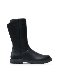 Kozaki Geox J Eclair G. E J169QE 000BC C9999 S Czarny ze sklepu eobuwie.pl w kategorii Buty zimowe dziecięce - zdjęcie 182029536