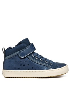 Sneakersy Geox J Kalispera Girl J744GI 0DHAJ C4005 M Granatowy ze sklepu eobuwie.pl w kategorii Buty sportowe dziecięce - zdjęcie 182029568