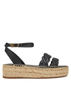 Espadryle Tommy Hilfiger FW0FW08496 Czarny ze sklepu eobuwie.pl w kategorii Espadryle damskie - zdjęcie 182029575