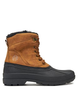 Śniegowce Lee Cooper LCJ-24-44-2873MA Brązowy ze sklepu eobuwie.pl w kategorii Buty zimowe męskie - zdjęcie 182029726