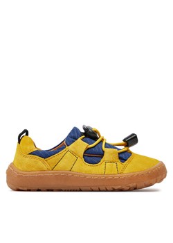 Sneakersy Froddo Barefoot Track G3130243-3 M Żółty ze sklepu eobuwie.pl w kategorii Półbuty dziecięce - zdjęcie 182029969