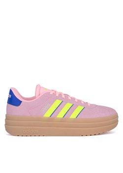 Sneakersy adidas VL COURT BOLD IH8089 Różowy ze sklepu eobuwie.pl w kategorii Buty sportowe damskie - zdjęcie 182030007