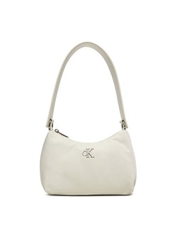 Torebka Calvin Klein Jeans K60K613124 Écru ze sklepu eobuwie.pl w kategorii Torebki damskie - zdjęcie 182030107