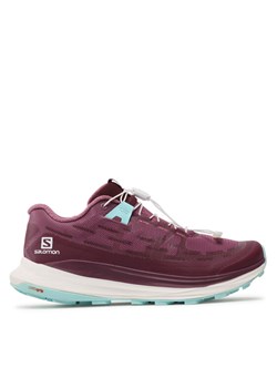Buty do biegania Salomon Ultra Glide 415987 20 V0 Bordowy ze sklepu eobuwie.pl w kategorii Buty sportowe damskie - zdjęcie 182030408