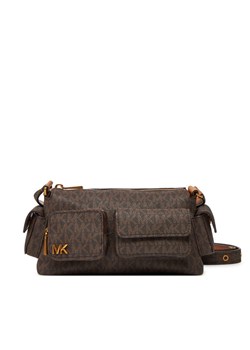 Torebka MICHAEL Michael Kors 32S5AM3C5B Brązowy ze sklepu eobuwie.pl w kategorii Listonoszki - zdjęcie 182030416