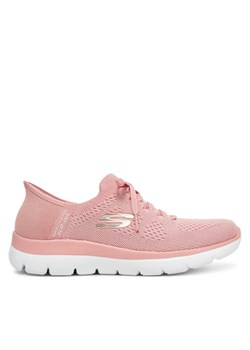 Sneakersy Skechers Summits-New Daily 150263/ROS Różowy ze sklepu eobuwie.pl w kategorii Buty sportowe damskie - zdjęcie 182030537