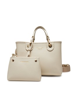 Torebka Emporio Armani EW000361 AF12036 M1051 Écru ze sklepu eobuwie.pl w kategorii Torebki damskie - zdjęcie 182030747
