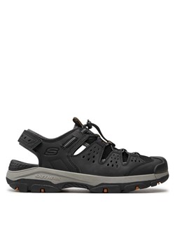 Sandały Skechers Tresmen-Menard 205113/BLK Czarny ze sklepu eobuwie.pl w kategorii Sandały męskie - zdjęcie 182030825