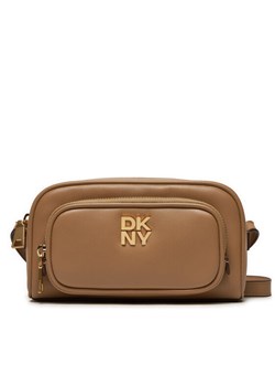 Torebka DKNY Philo Crossbody R42EKE53 Brązowy ze sklepu eobuwie.pl w kategorii Listonoszki - zdjęcie 182030867