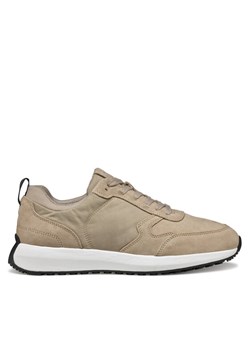 Sneakersy Geox U Volpiano U45GCA 022FU C5004 Beżowy ze sklepu eobuwie.pl w kategorii Buty sportowe męskie - zdjęcie 182030886