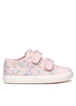 Sneakersy Geox B Gisli B451MB 000AN C8010 S Różowy ze sklepu eobuwie.pl w kategorii Buty sportowe dziecięce - zdjęcie 182030888
