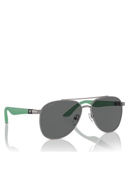 Okulary przeciwsłoneczne dziecięce Emporio Armani 0EK2001 300387 Zielony ze sklepu eobuwie.pl w kategorii Okulary przeciwsłoneczne męskie - zdjęcie 182030946