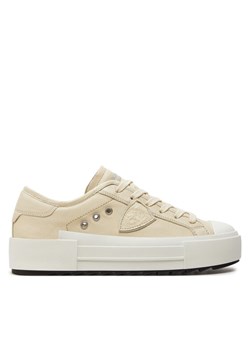 Sneakersy Philippe Model West PDLD W002 Écru ze sklepu eobuwie.pl w kategorii Buty sportowe damskie - zdjęcie 182030979