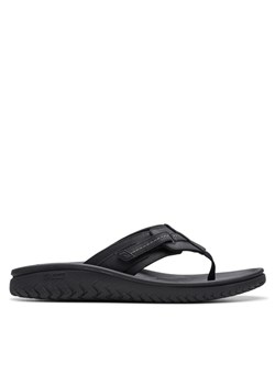 Japonki Clarks Wesley Sun 26176988 Czarny ze sklepu eobuwie.pl w kategorii Klapki męskie - zdjęcie 182031246