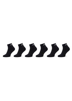 Skarpety Niskie Unisex adidas Cushioned Sportswear Ankle Socks 6 Pairs IC1291 Czarny ze sklepu eobuwie.pl w kategorii Skarpetki męskie - zdjęcie 182031287