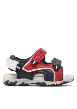 Sandały Geox B Sandal Flaffee Boy B3559A 08515 C7217 M Czerwony ze sklepu eobuwie.pl w kategorii Sandały dziecięce - zdjęcie 182031455