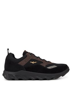 Sneakersy Aeronautica Militare 242SC253PL250 Czarny ze sklepu eobuwie.pl w kategorii Buty sportowe męskie - zdjęcie 182031608