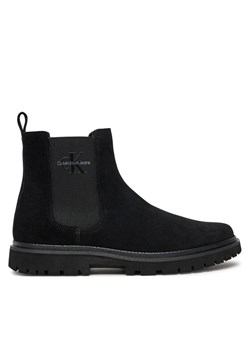 Sztyblety Calvin Klein Jeans YM0YM01080 Czarny ze sklepu eobuwie.pl w kategorii Buty zimowe męskie - zdjęcie 182031627