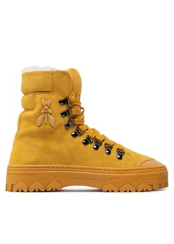 Botki Patrizia Pepe 8Z0036/L033-B354 Żółty ze sklepu eobuwie.pl w kategorii Workery damskie - zdjęcie 182031655