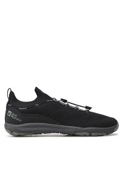 Sneakersy Jack Wolfskin Spirit Knit Low M 4056621 Czarny ze sklepu eobuwie.pl w kategorii Buty sportowe męskie - zdjęcie 182031675