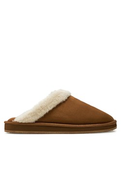 Kapcie Polo Ralph Lauren Slipper Wsw 842957050001 Brązowy ze sklepu eobuwie.pl w kategorii Kapcie damskie - zdjęcie 182031749