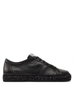 Sneakersy Le Silla Andrea Buks 1616S020M1PPBUK933 Czarny ze sklepu eobuwie.pl w kategorii Trampki damskie - zdjęcie 182031756